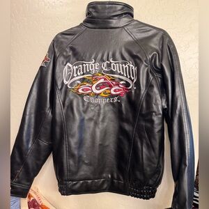Orange County Choppers Vintage Leather Jacket